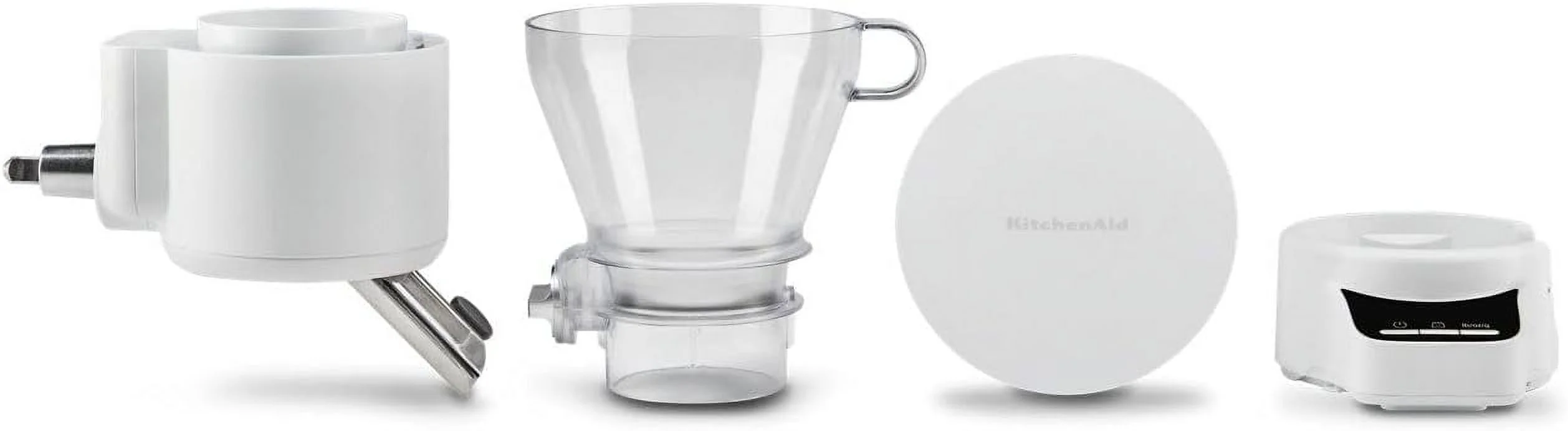 QINBI KSMSFTA Sifter + Scale Attachment, 4 Cup, White
