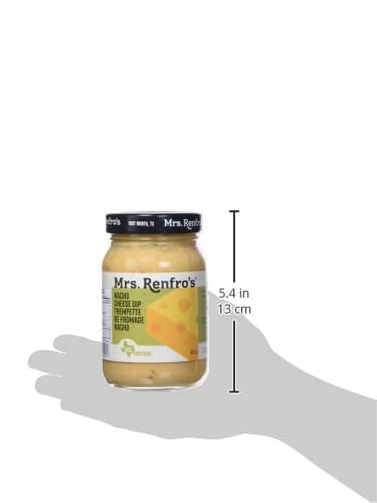 Mrs. Renfro's Nacho Cheese Dip - Medium -- 16 oz Pack of 2