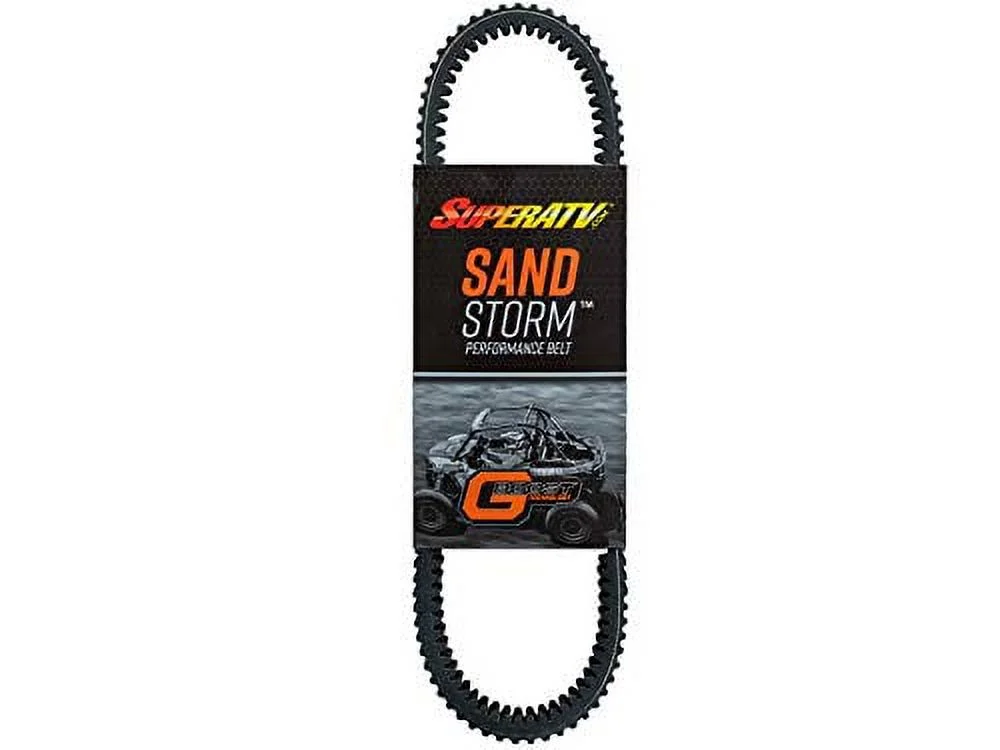SuperATV Heavy Duty Sand Storm CVT Drive Belt for 2011|2020 Polaris RZR 900 (all sub|models)|2021+ RZR Trail 900 Sport/S 900 Sport Built to perform in extreme heat, dirt, and dust|DBPO1148B#900