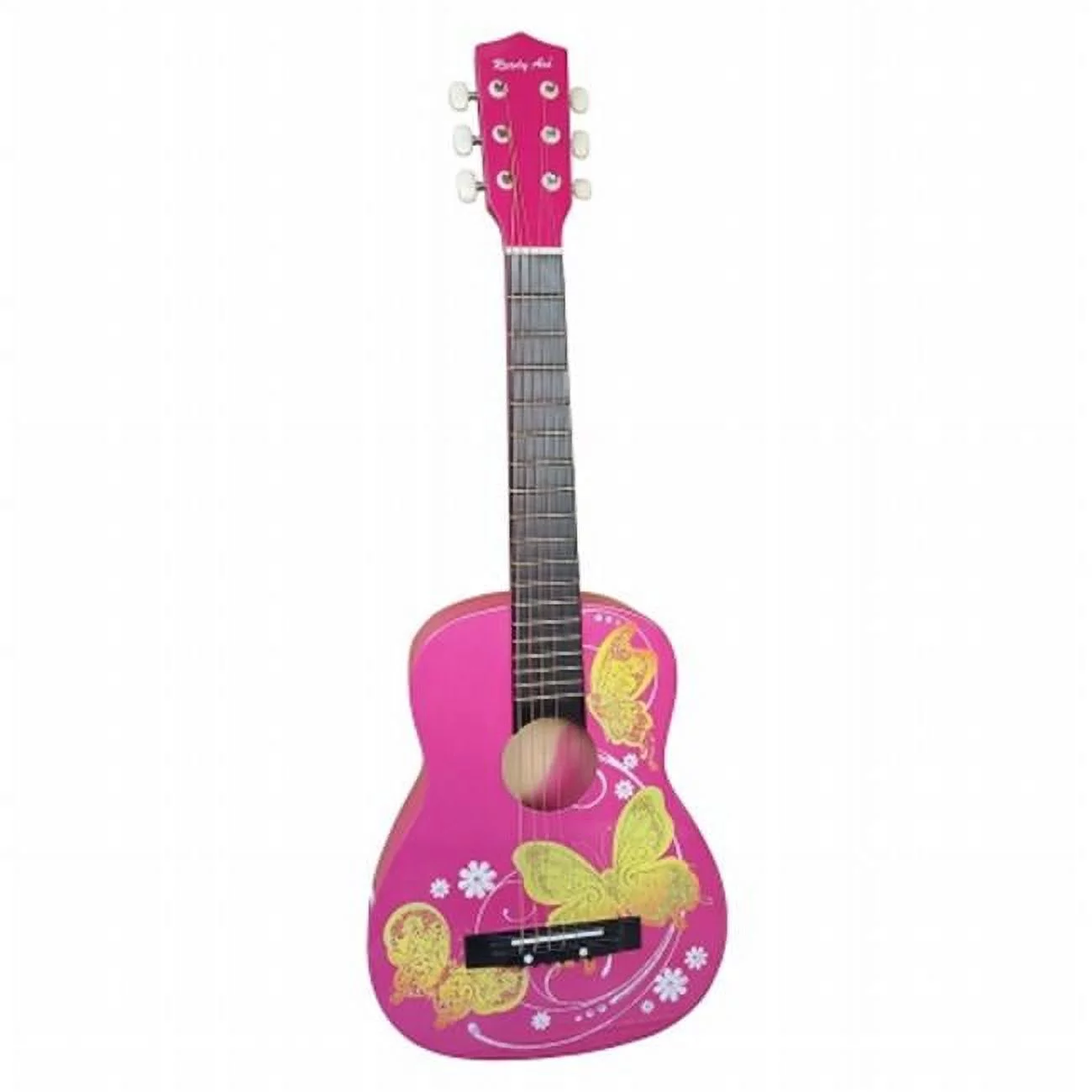 Ready Ace Intl 30 in. Acoustic Guitar Pink Butterfly