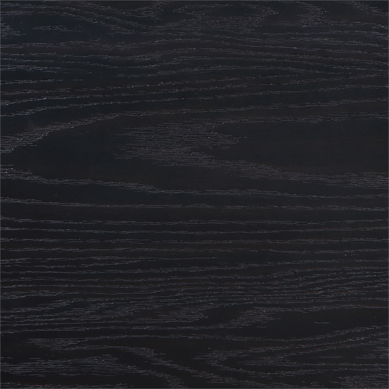 Pemberly Row Traditional 3-drawer Wood Nightstand Bedside Table Black