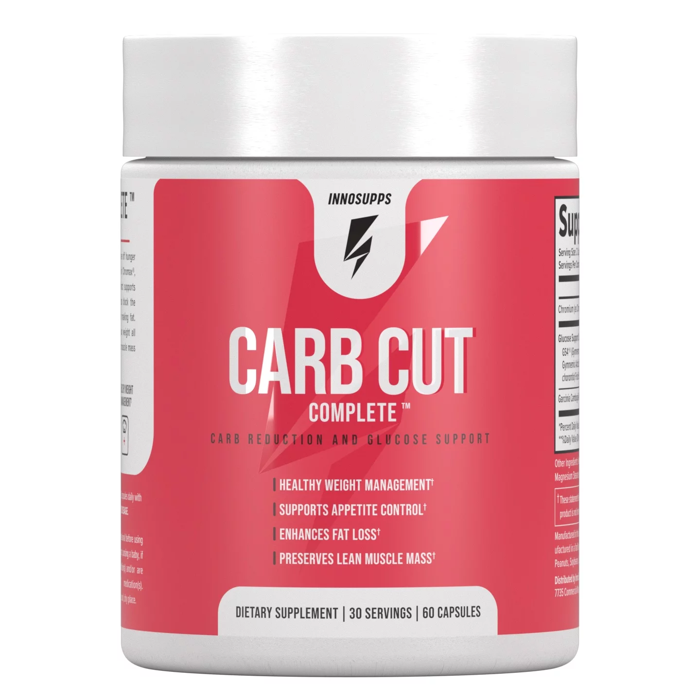 Inno Supps Carb Cut Complete - Carb Reduction and Glucose Support