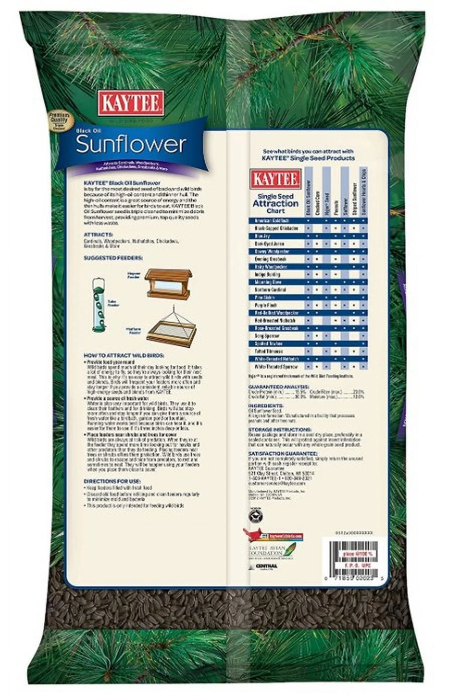 Kaytee Striped Sunflower, 5-Pound