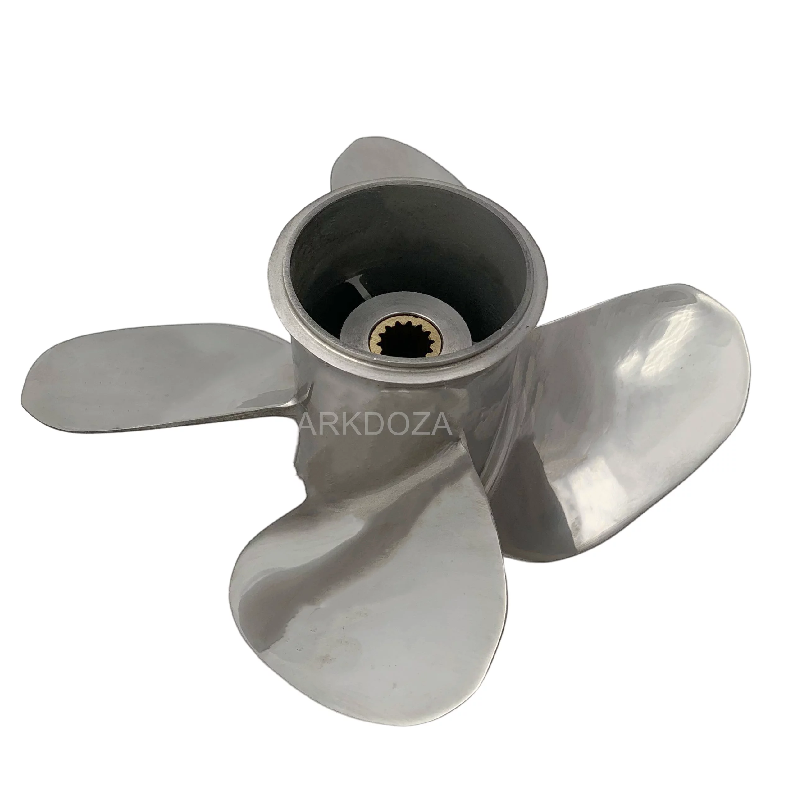 Propeller 9.9x10 for JOHNSON Outboard 3 Blades Aluminum Prop 14 Tooth RH 9.9x10