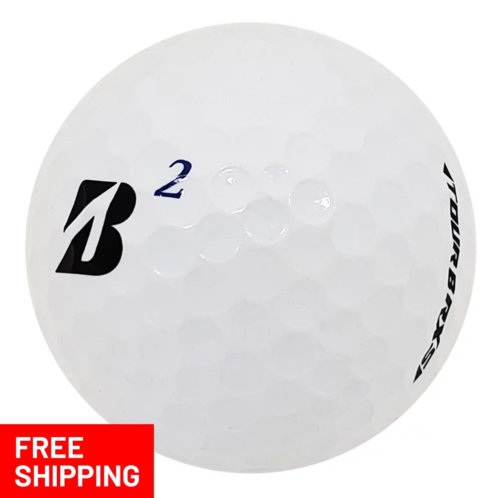Pre-Owned 48 Bridgestone Tour B RX/RXS 5A Recycled Golf Balls, White