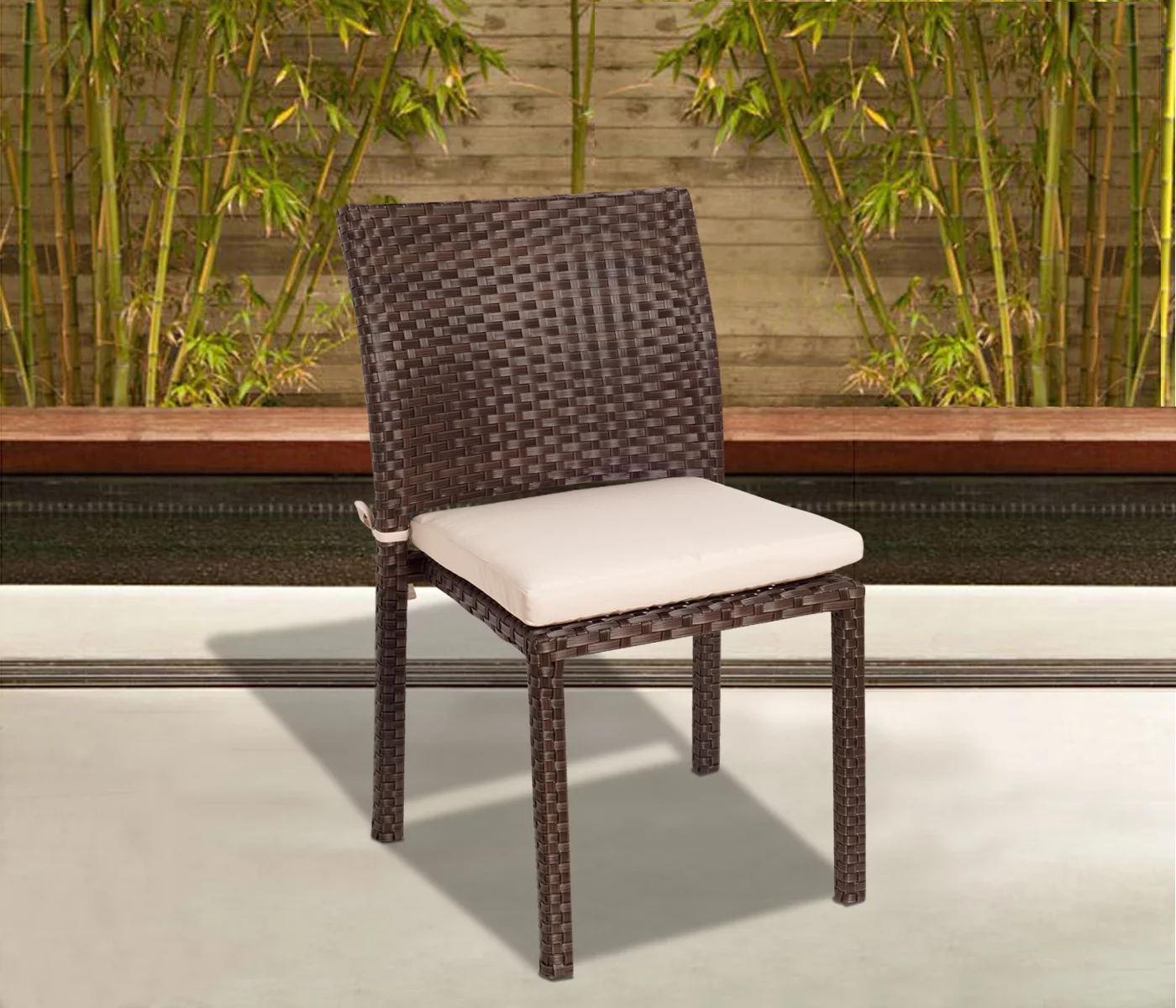 Amazonia Weingan Teak Finish 9 Pieces Extendable Patio Dining Set