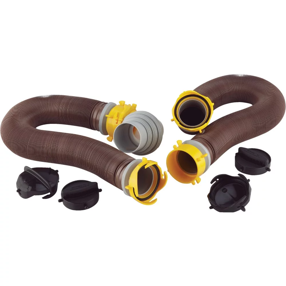 1 PK, Camco 10 Ft. Revolution Swivel RV Sewer Kit