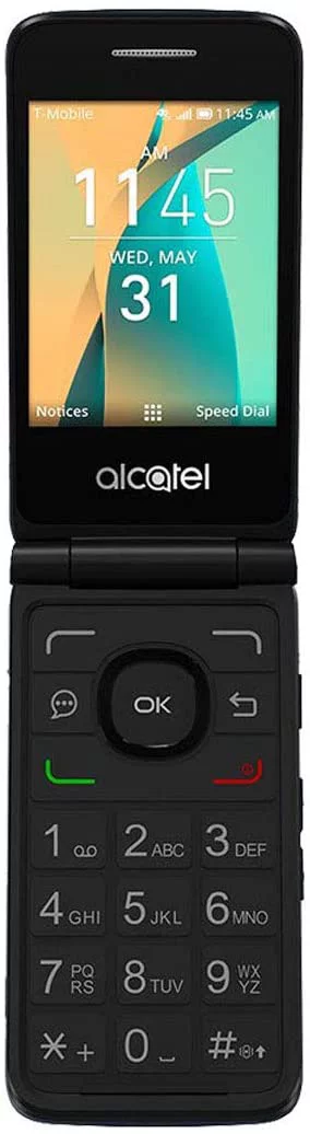 Alcatel Go Flip 4044W - 4GB - Blue - 4GLTE - T-Mobile GSM Unlocked