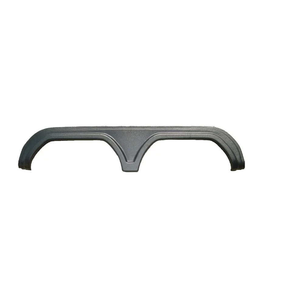 Icon 01616 Tandem Axle Fender Skirt FS764 for Gulf Stream - Black