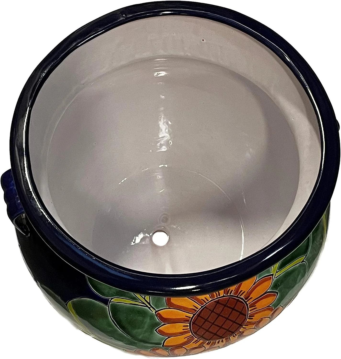 Medium-Sized Sunflower Mexican Colors Talavera Ceramic Garden