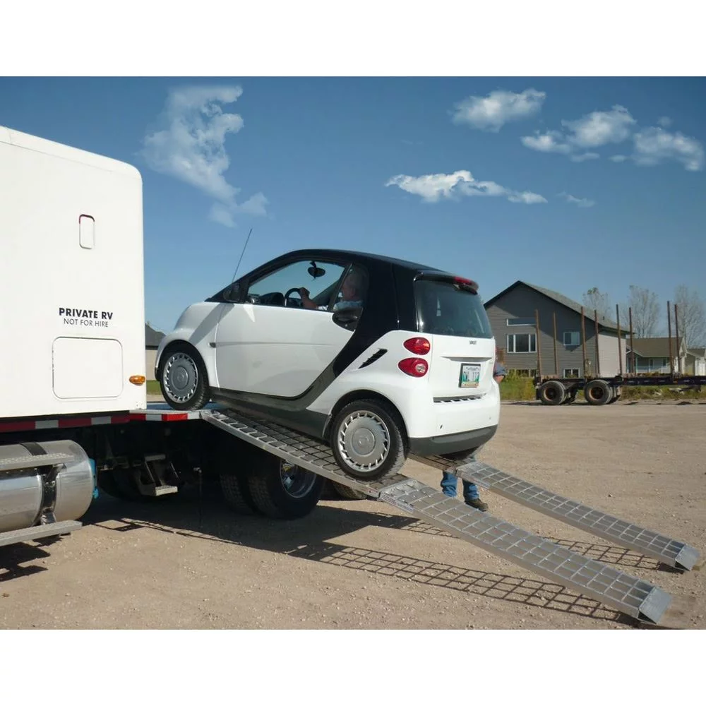 Big Boy MF2-14438-SC Aluminum 12' Folding Ramps for Smart Car