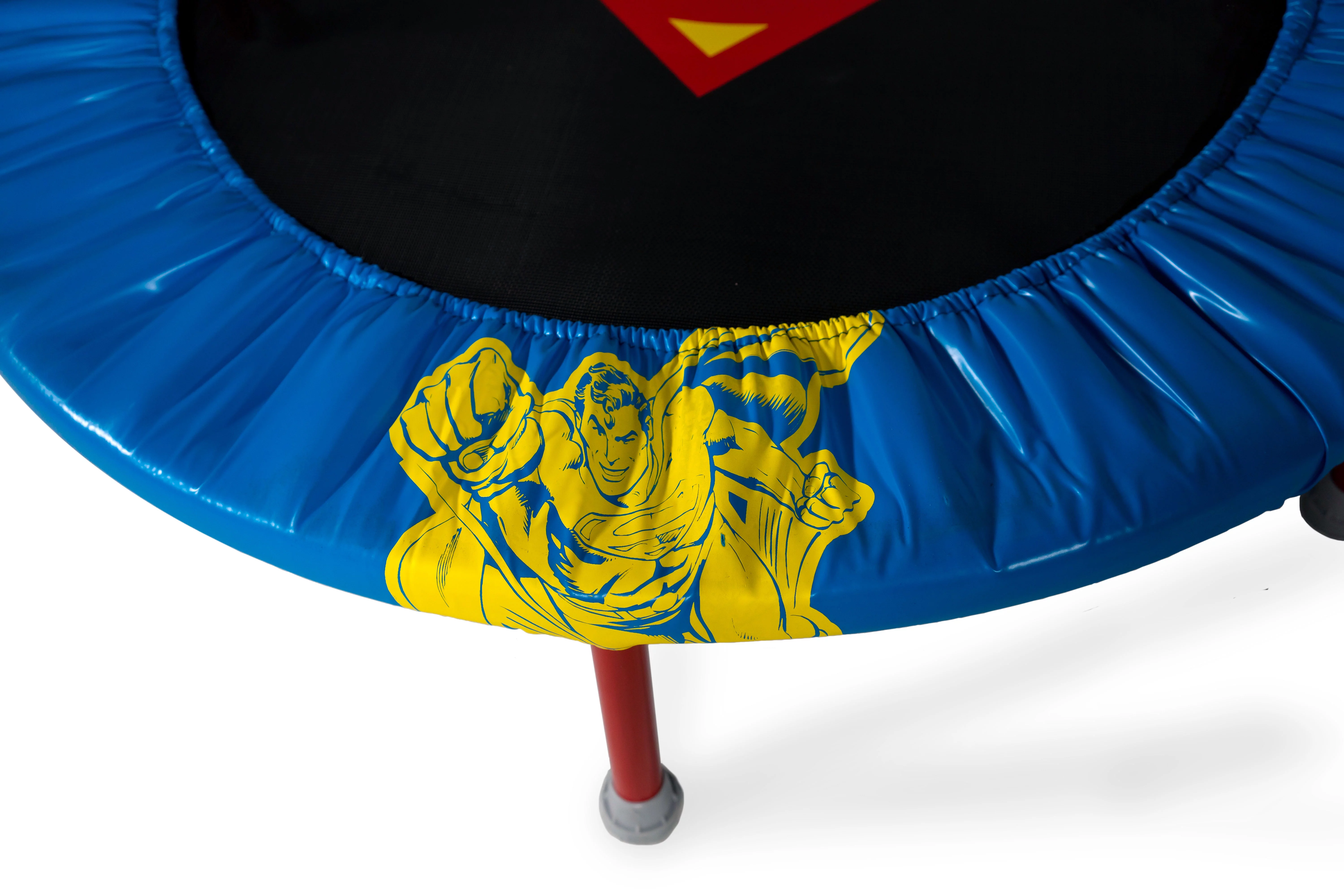 My First Superman 36-Inch Trampoline, with Handlebar