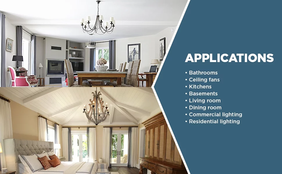 Viribright E12 LED Candelabra Light Bulbs, 2.5-Watt (Equivalent 35W), 180 Lumens, Daylight 5000K, Candelabra Base, Dimmable, Chandelier Bulb, 6 Pack