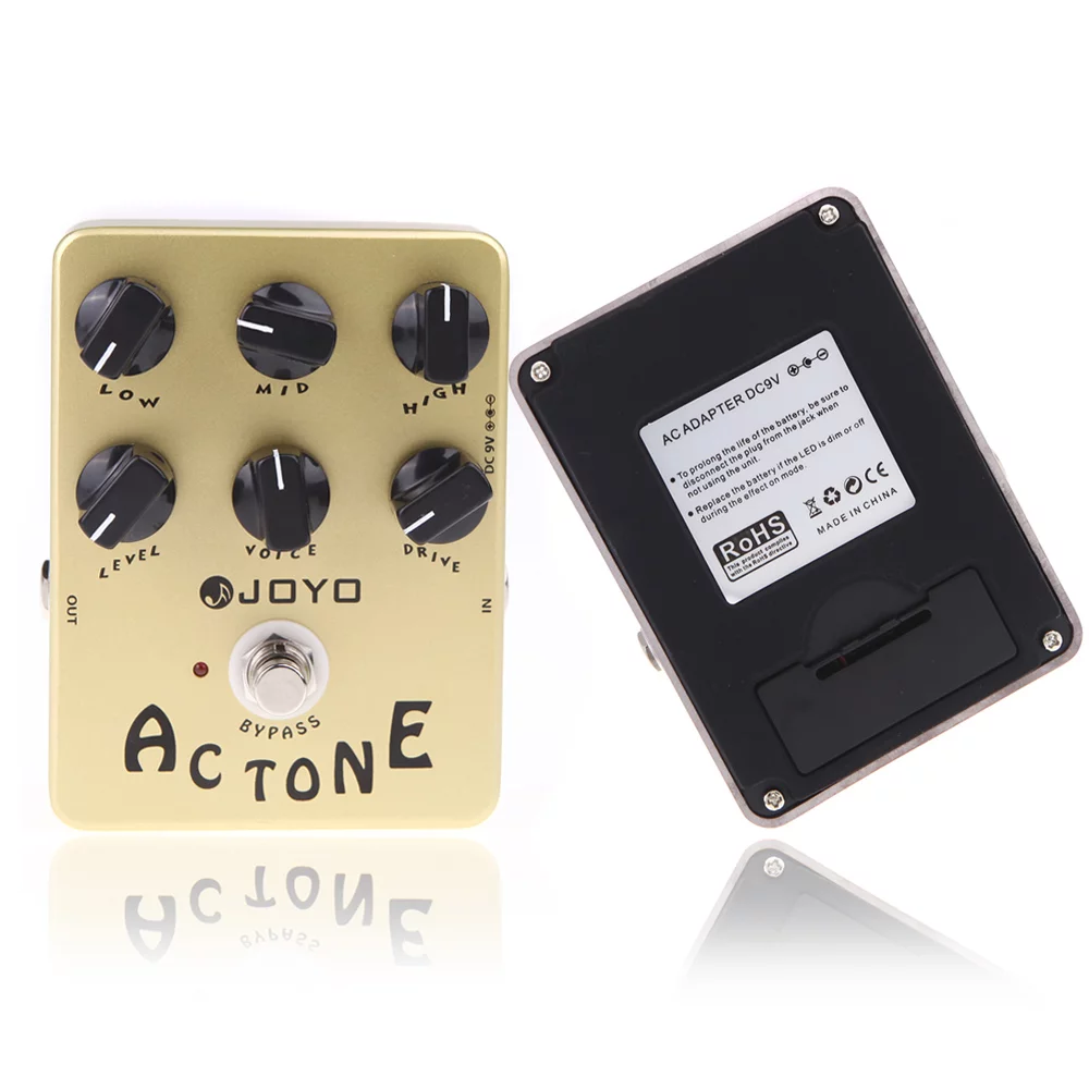 JOYO JF-13 AC Tone Vox Amp Simulator Guitar Effect Pedal True Bypass