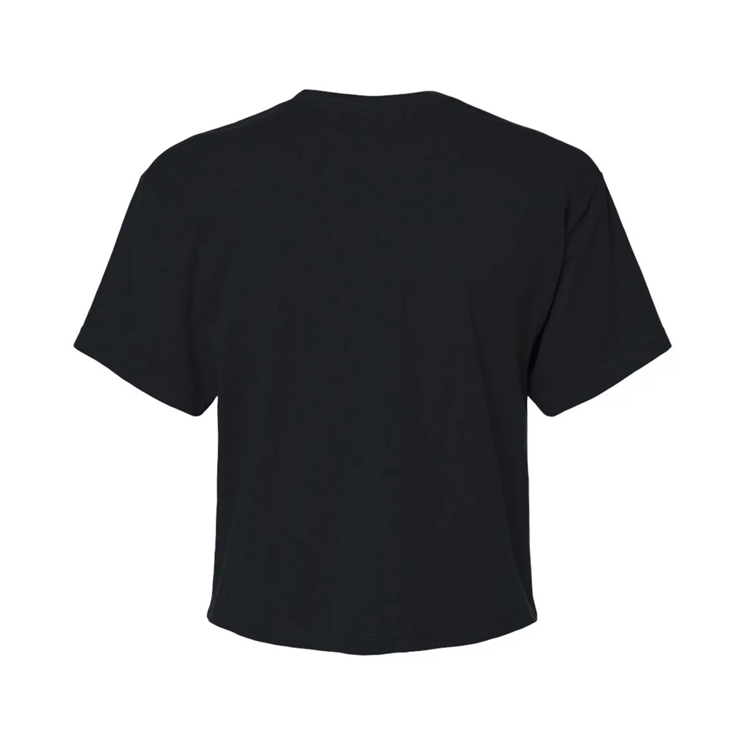 Instant Message - USA, Pride Fill - Juniors Cropped Cotton Blend T-Shirt