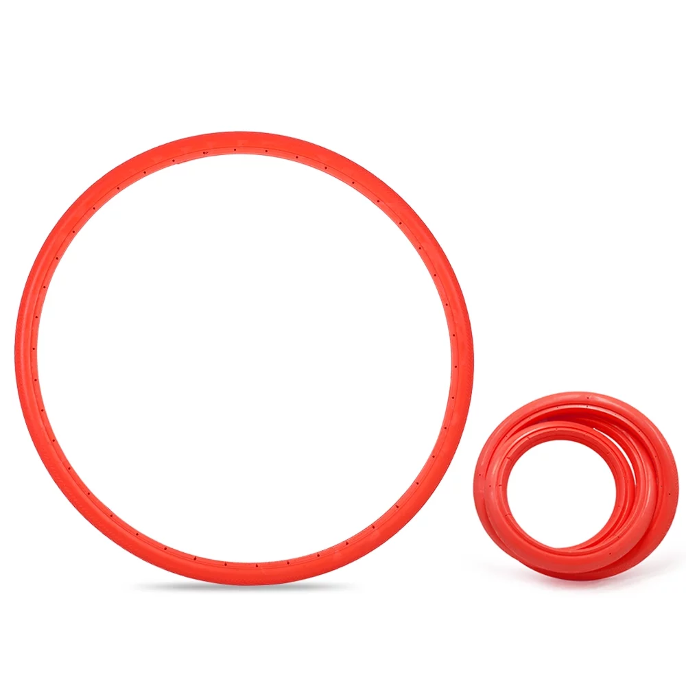 Andoer Bike Solid Tire 700x23C Road Bike Cycling Riding Tubeless Tyre Wheel