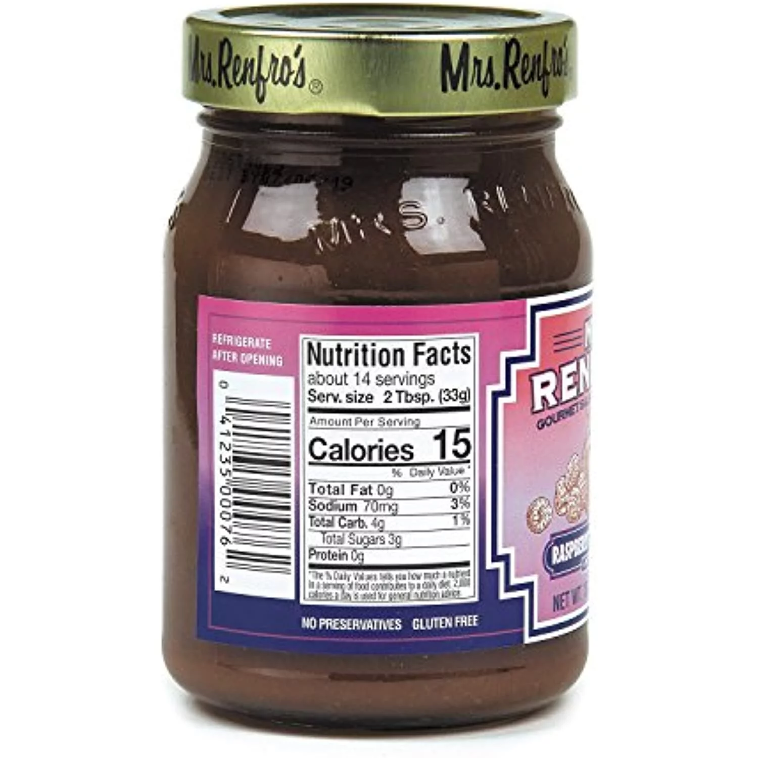 Mrs Renfro Chipotle Raspberry Salsa, 16 Oz