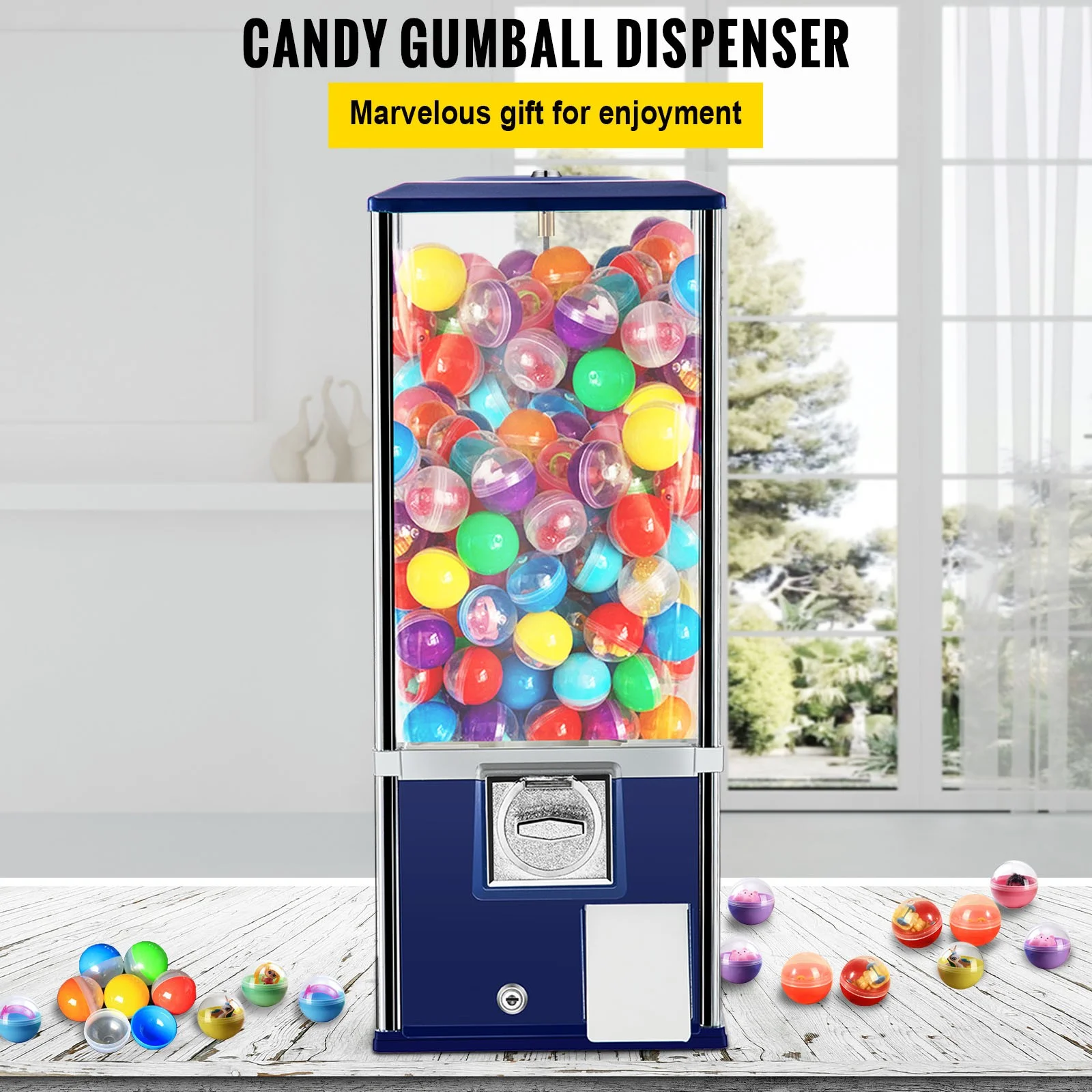 BENTISM Gumball Machine Gumball Coin Bank 25.2