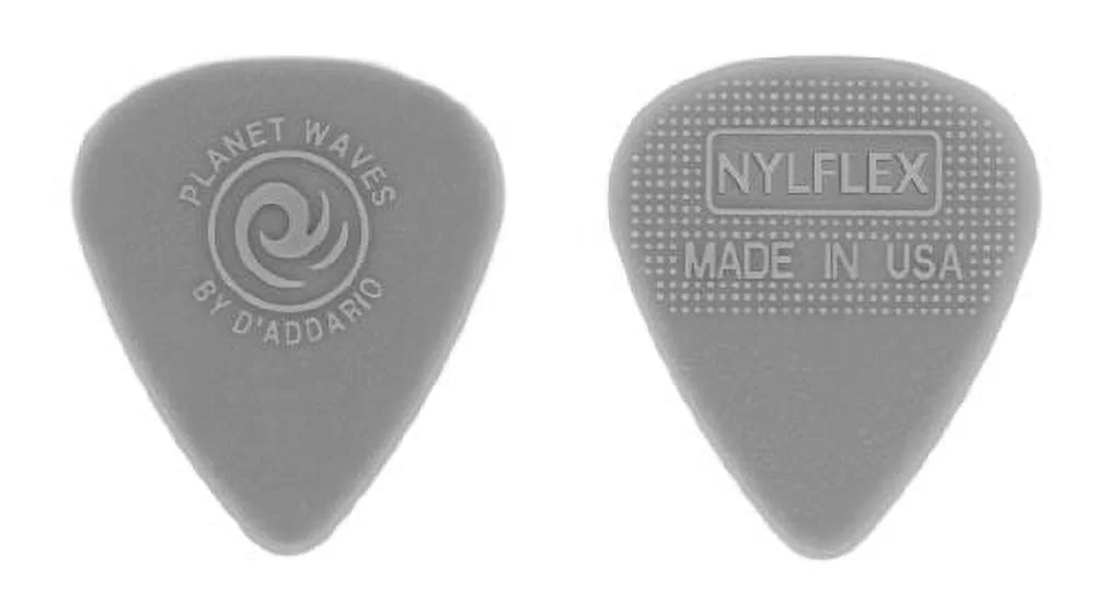 D'Addario Nylflex Guitar Picks, 10 pack, Light | 1NFX2-10