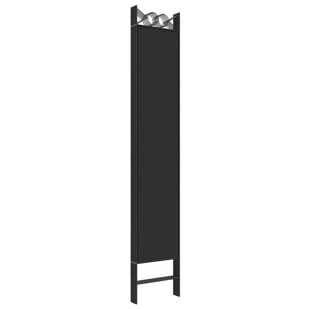 Anself 6-Panel Room Divider Black 94.5
