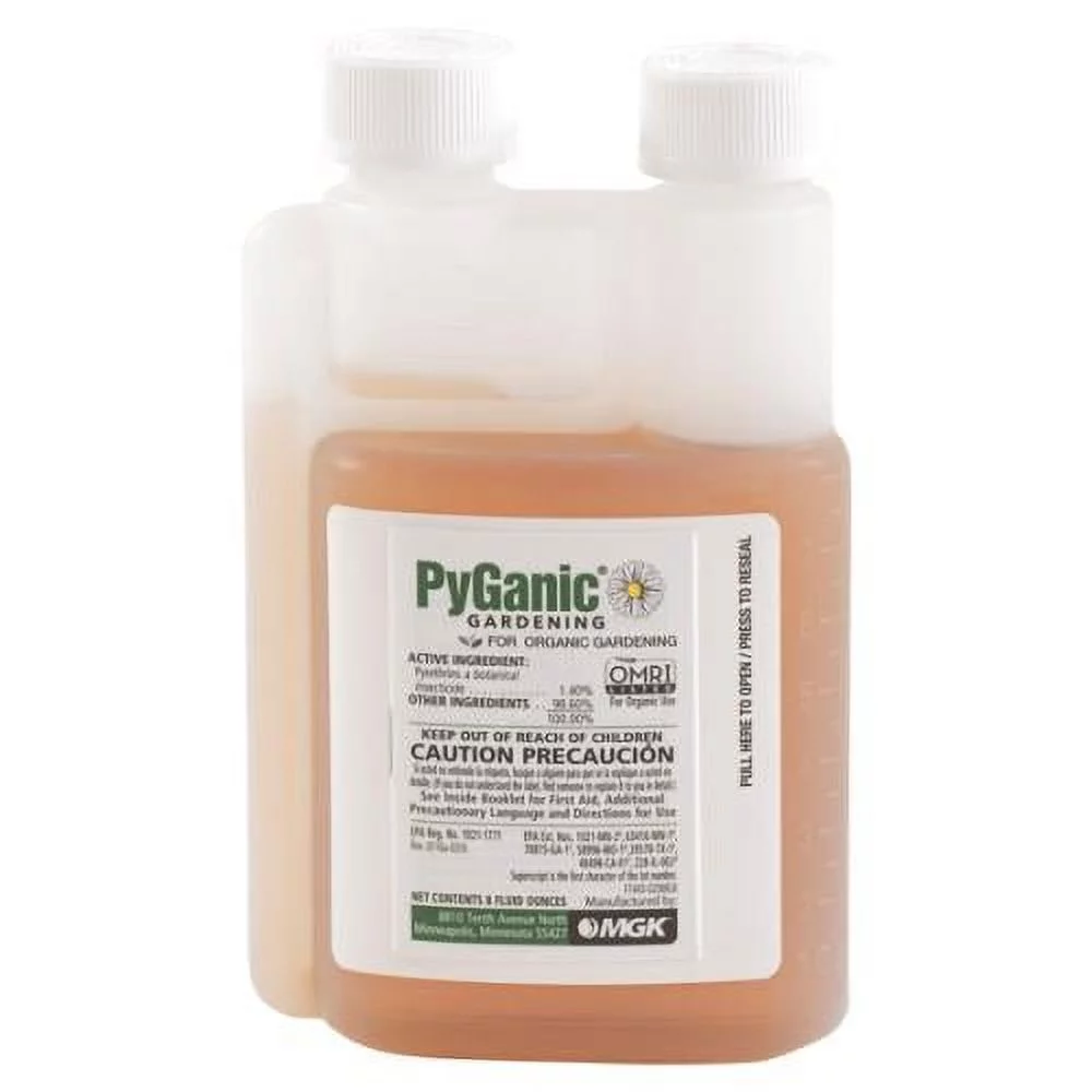 Pyganic Garden Organic Liquid Gardening Insecticide Concentrate, 32 Ounce