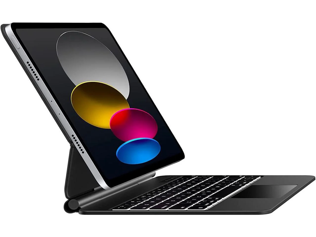 Magnetic Floating Keyboard Case for iPad 10th Generation 10.9 inch 2022, Slim Wireless Bluetooth Keyboard Cover with Multi-Touch Trackpad, Backlight