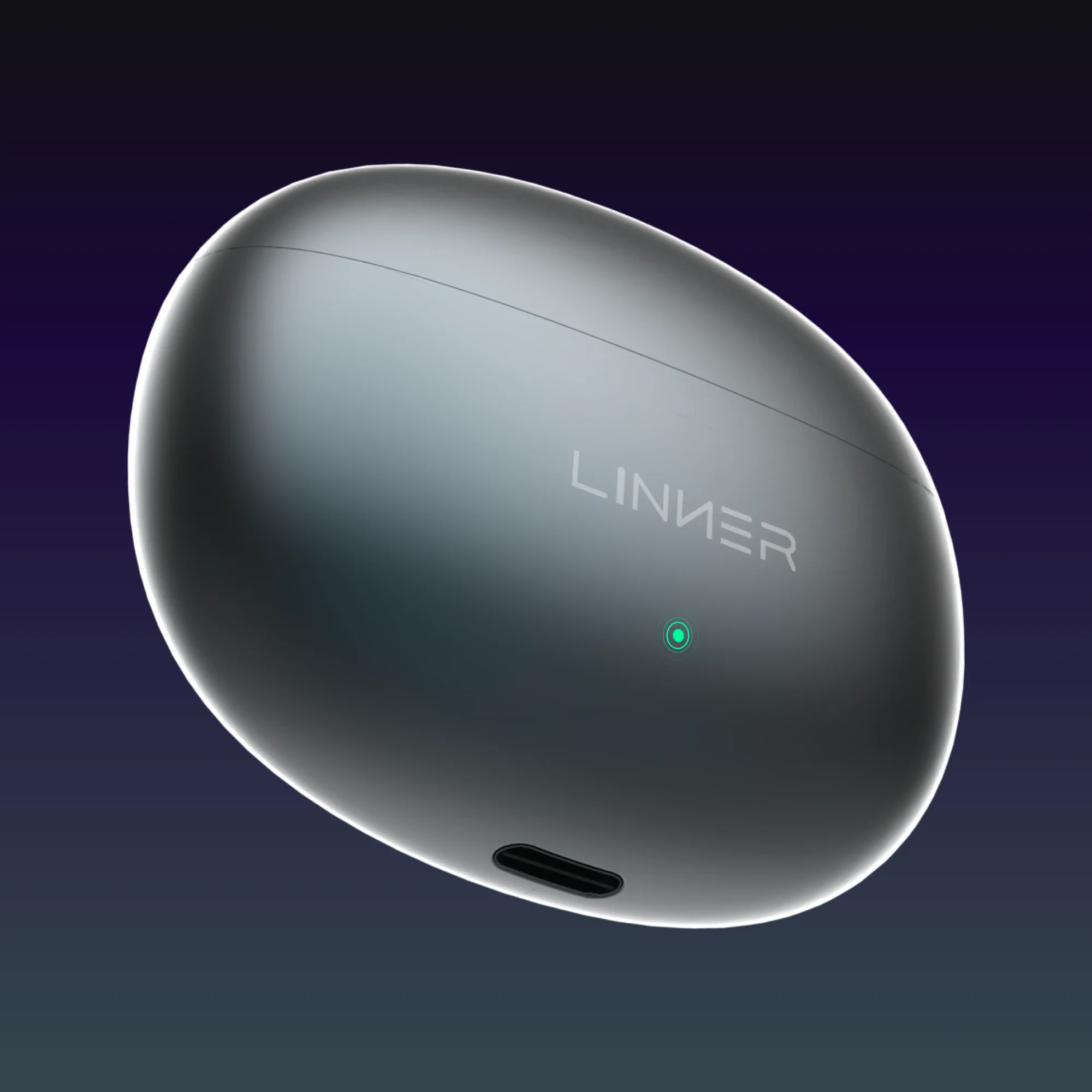 LINNER - Nova Lite Bluetooth Hearing Aids with Noise Canceling and Volume Control - Blue