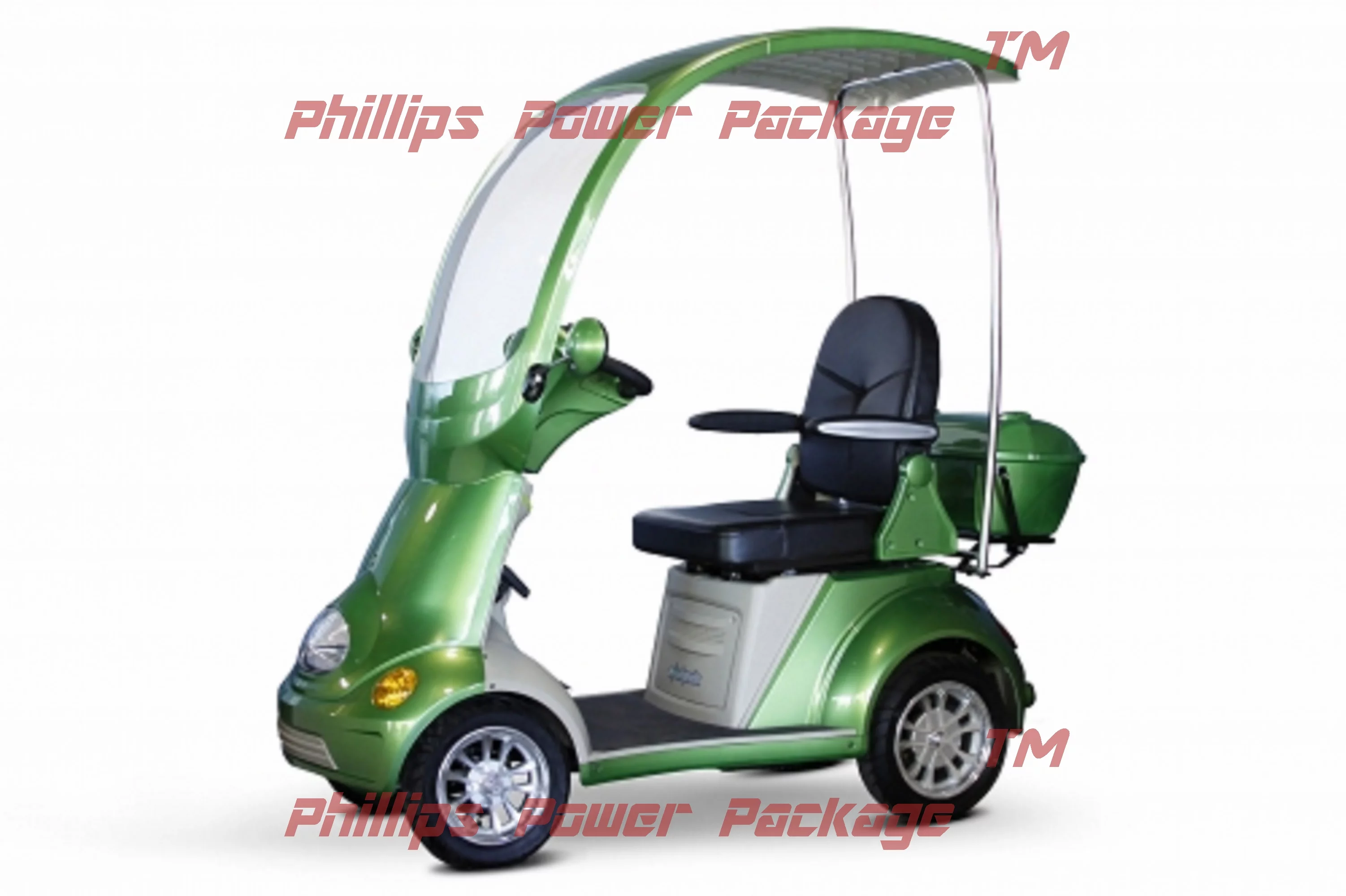 E-Wheels - EW-54 Heavy Duty Bariatric Scooter, 4-Wheel - 18