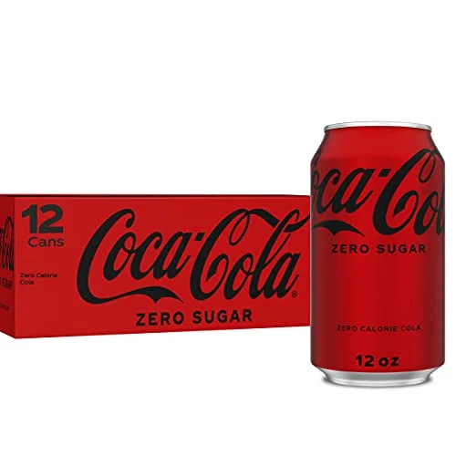Coca-Cola Zero Sugar Soda 12oz Cans (Pack of 36)