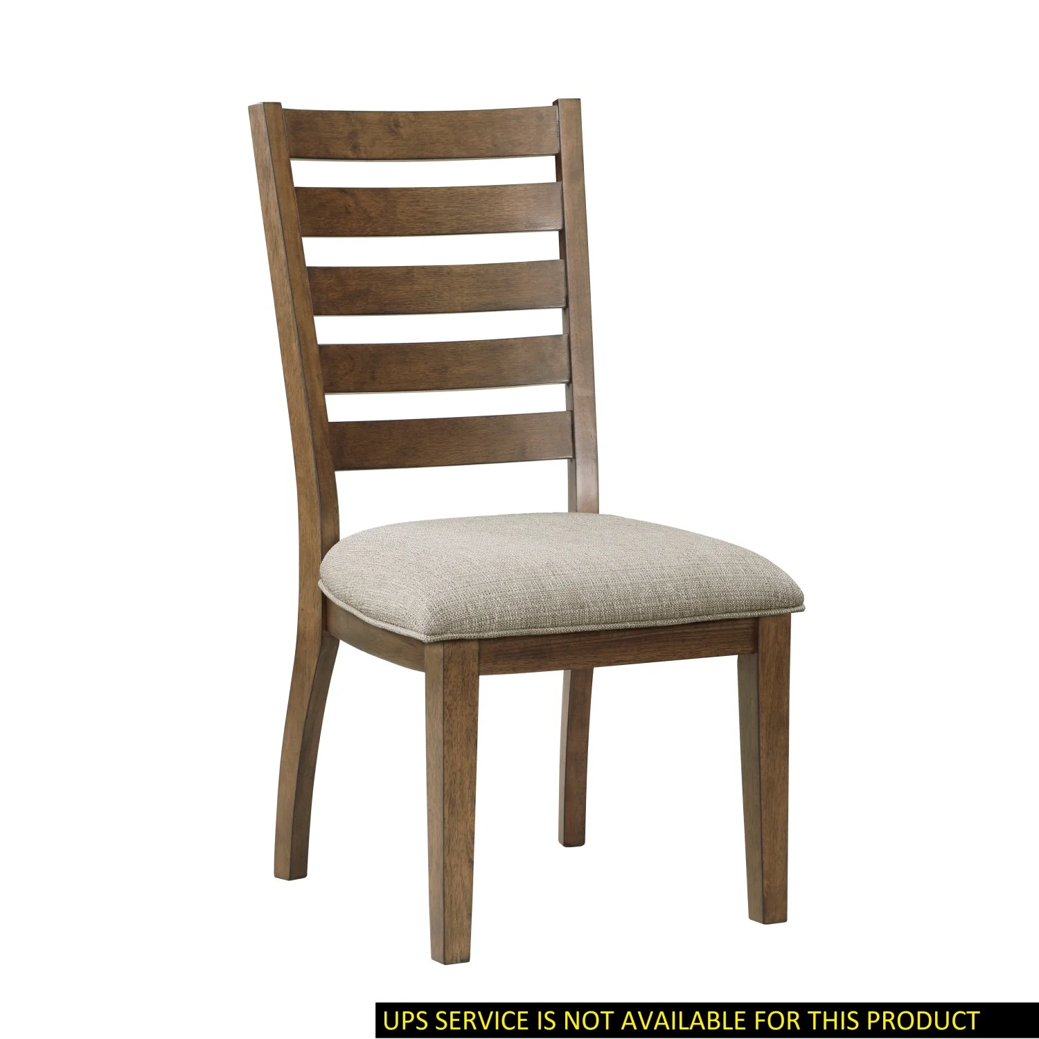 Traditional Style Cherry Finish Set of 2 Wooden Frame Side Chairs with Ladder Back Design - Elegant Dining Room Furniture