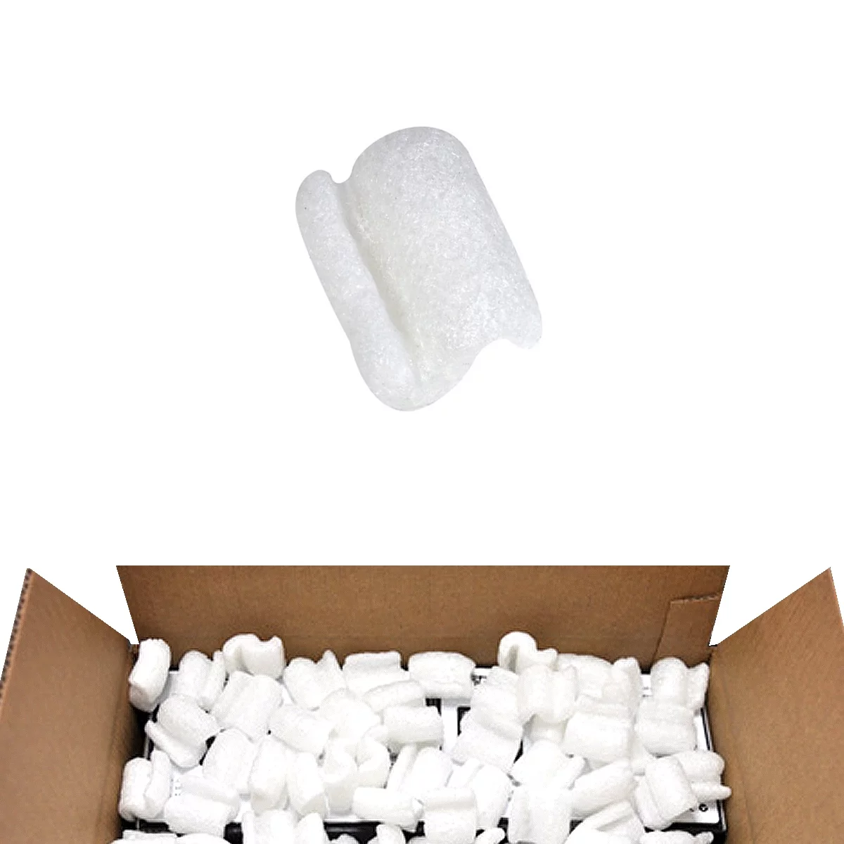 UOFFICE Packing Peanuts 6 cuft. Biodegradable Environmentally Friendly Void Fill