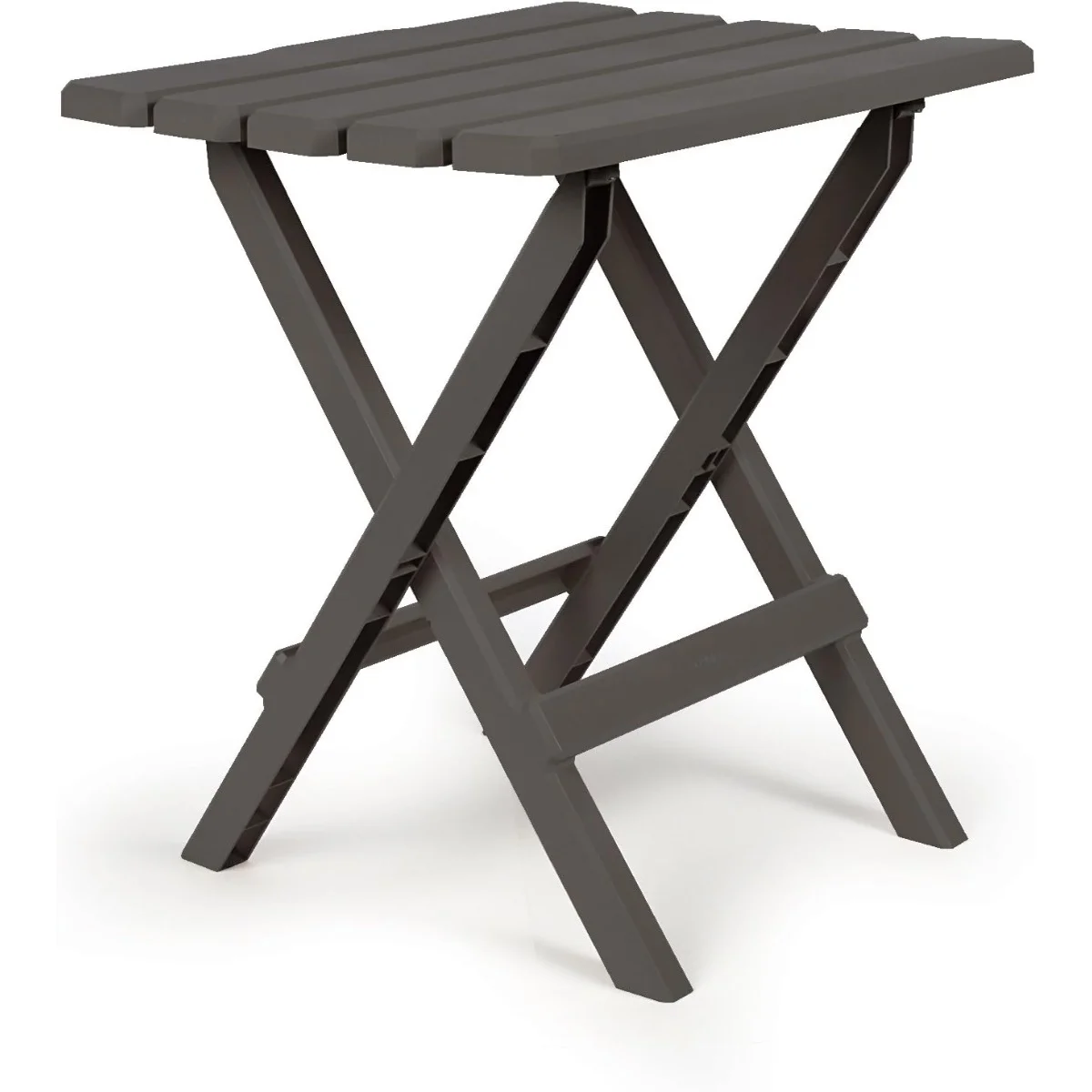 Outdoor Folding Side Table, Perfect for The Beach, Camping, Picnics, Cookouts & More, Weatherproof & Rust Resistant