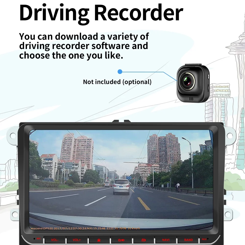 Arealer Car Player,Car Stereo Bt Link/reverse Auto Support 12 Car With 9 Wifi Bt 9 Inch Android 12 Android Auto Wheel Inch Ips Supportandroid StereoAndroid Screencar Screenstereoradio Din