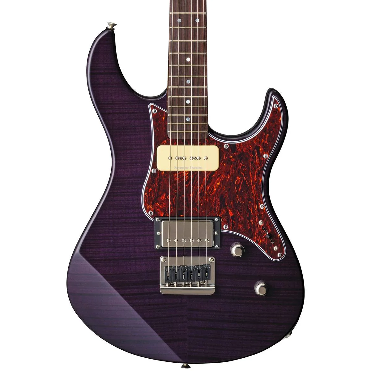 Yamaha PAC611HFM Pacifica Electric Guitar (Translucent Purple)
