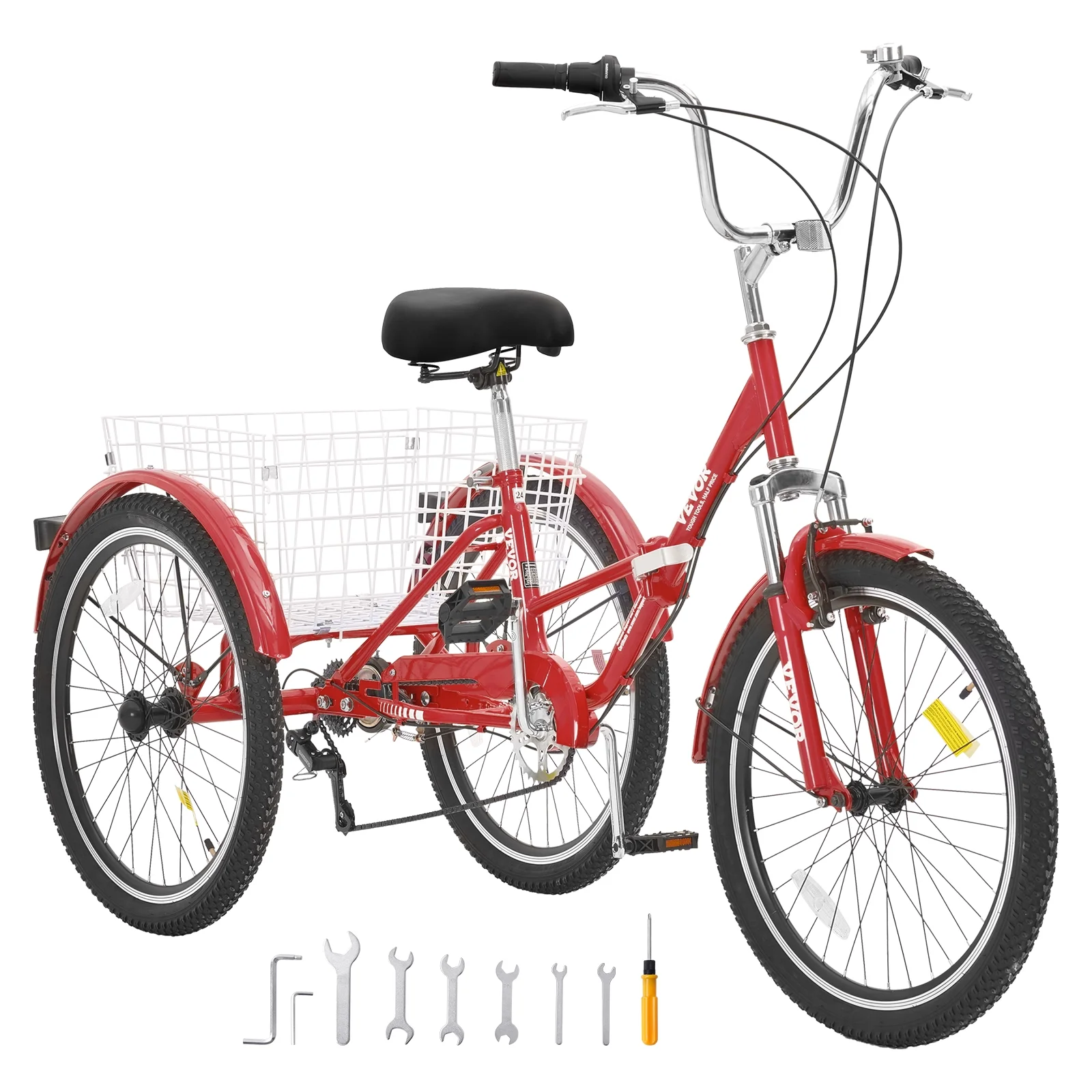 SKYSHALO Folding Adult Tricycle 26