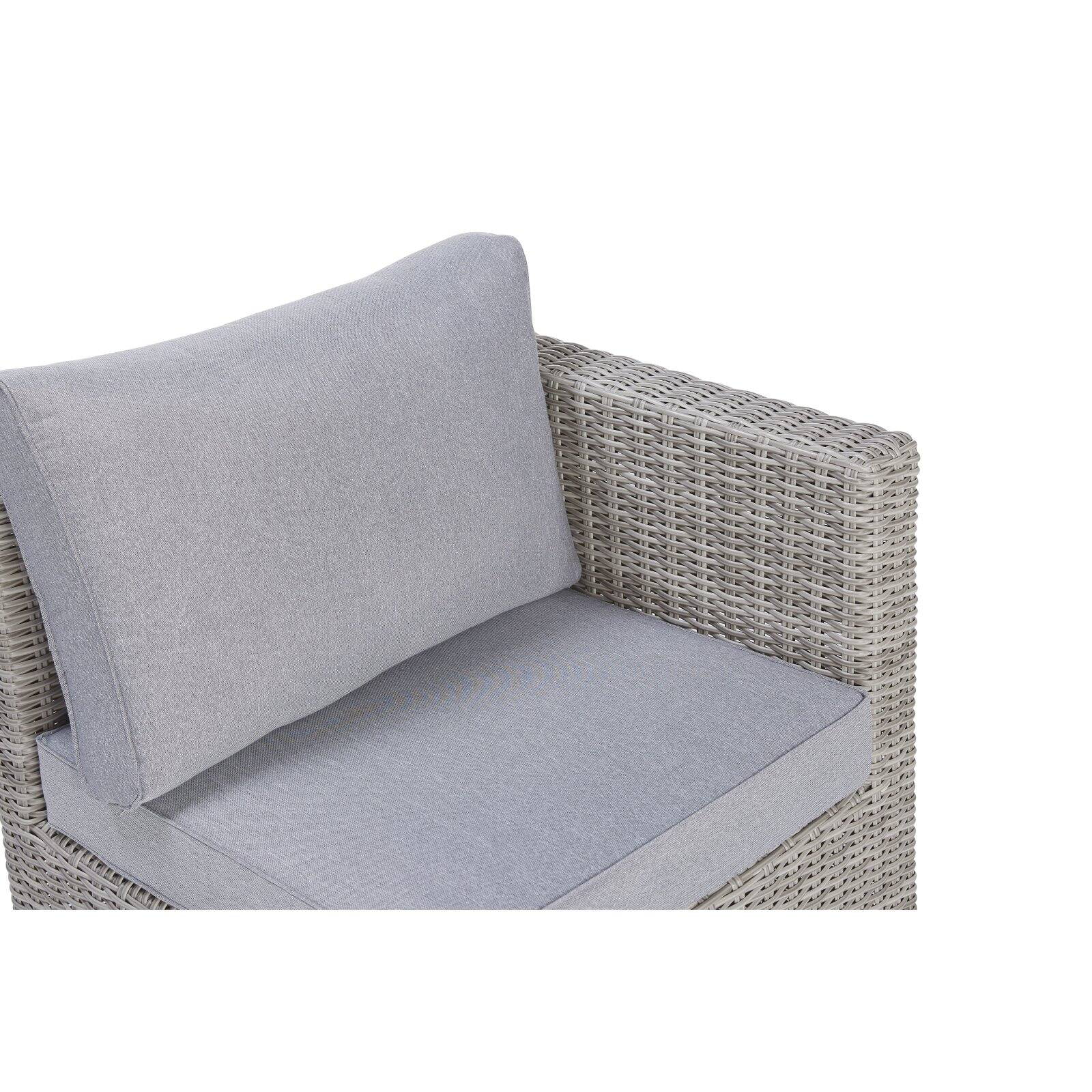 Progressive Furniture Malibu 5 Piece Wicker Patio Coversation Set