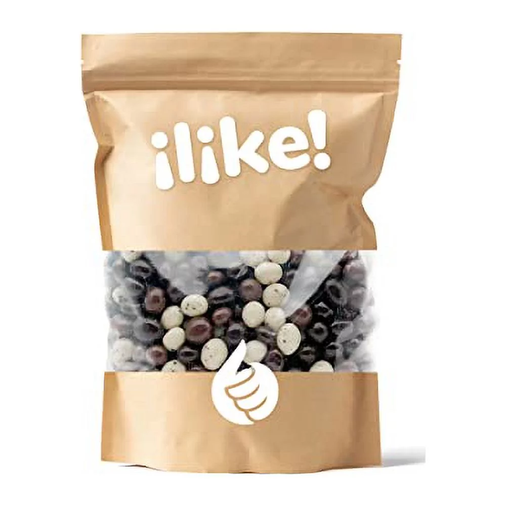 Chocolate Covered Espresso Coffee Beans Candy - Tri-Colored Blend - 2 Pound Bag