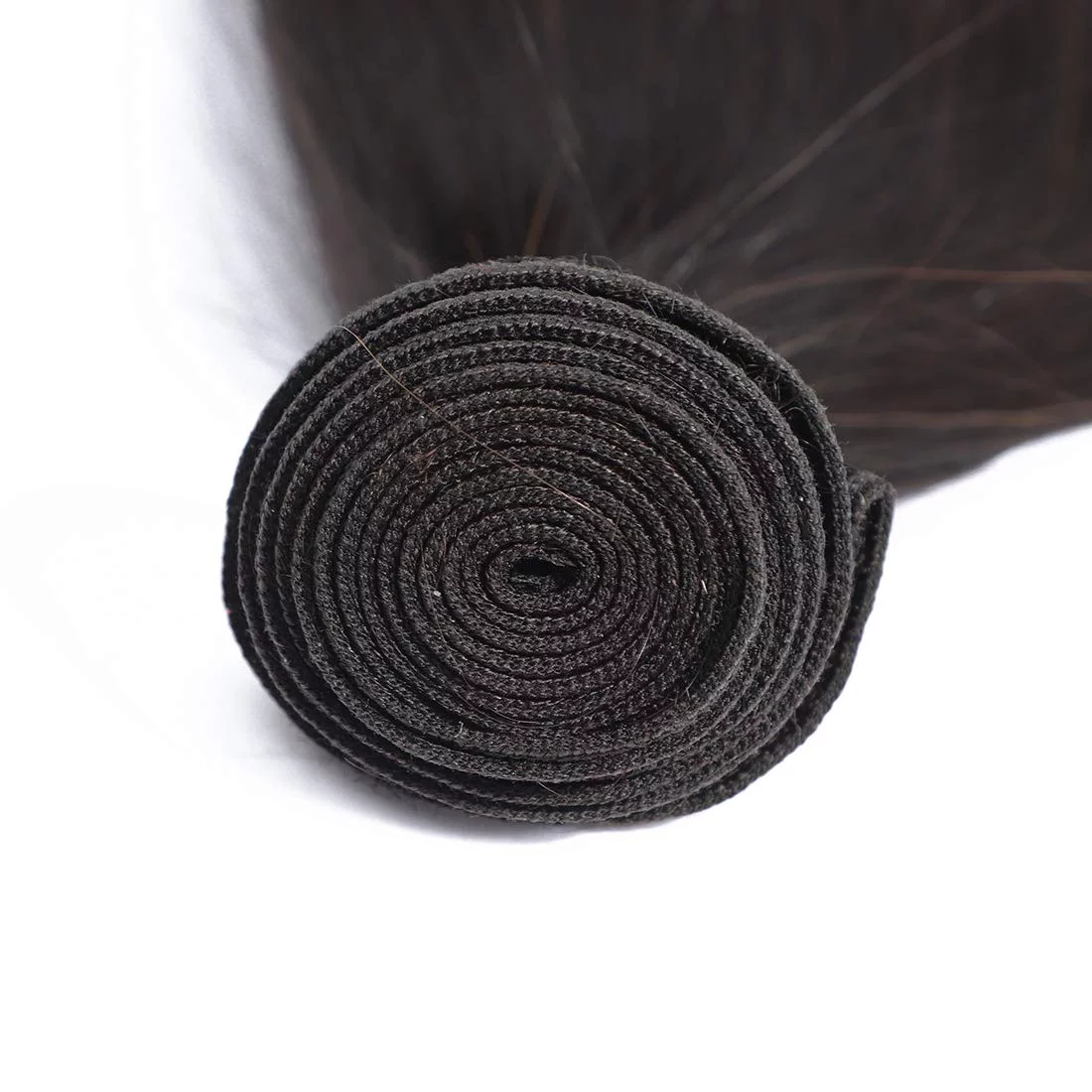 Brazilian Straight Virgin Hair 3 Bundles With FREE Closure Middle Part 10