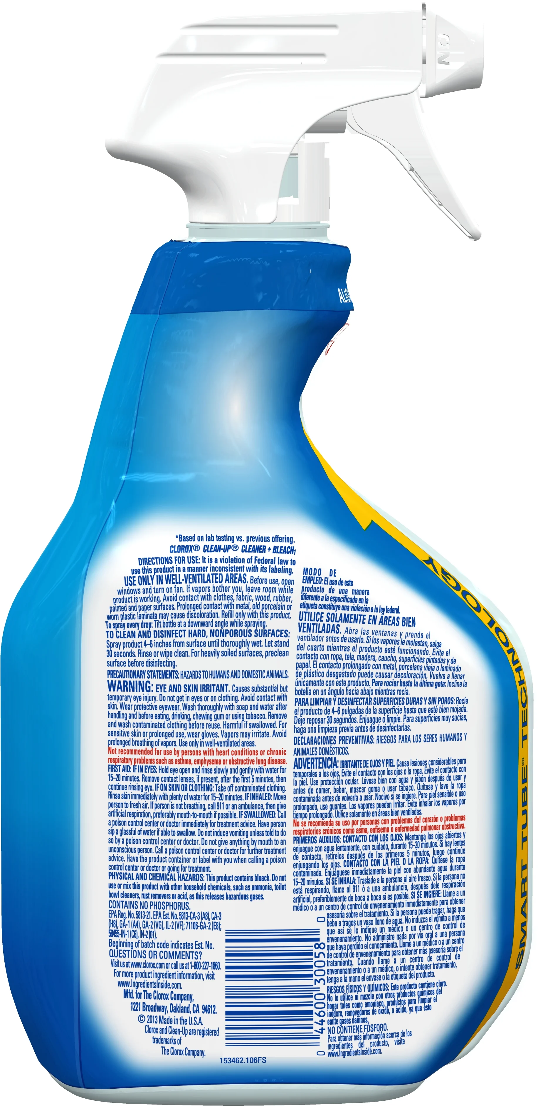 Clorox Clean-Up All Purpose Cleaner with Bleach, Spray Bottle, Fresh Scent, 32 Ounces