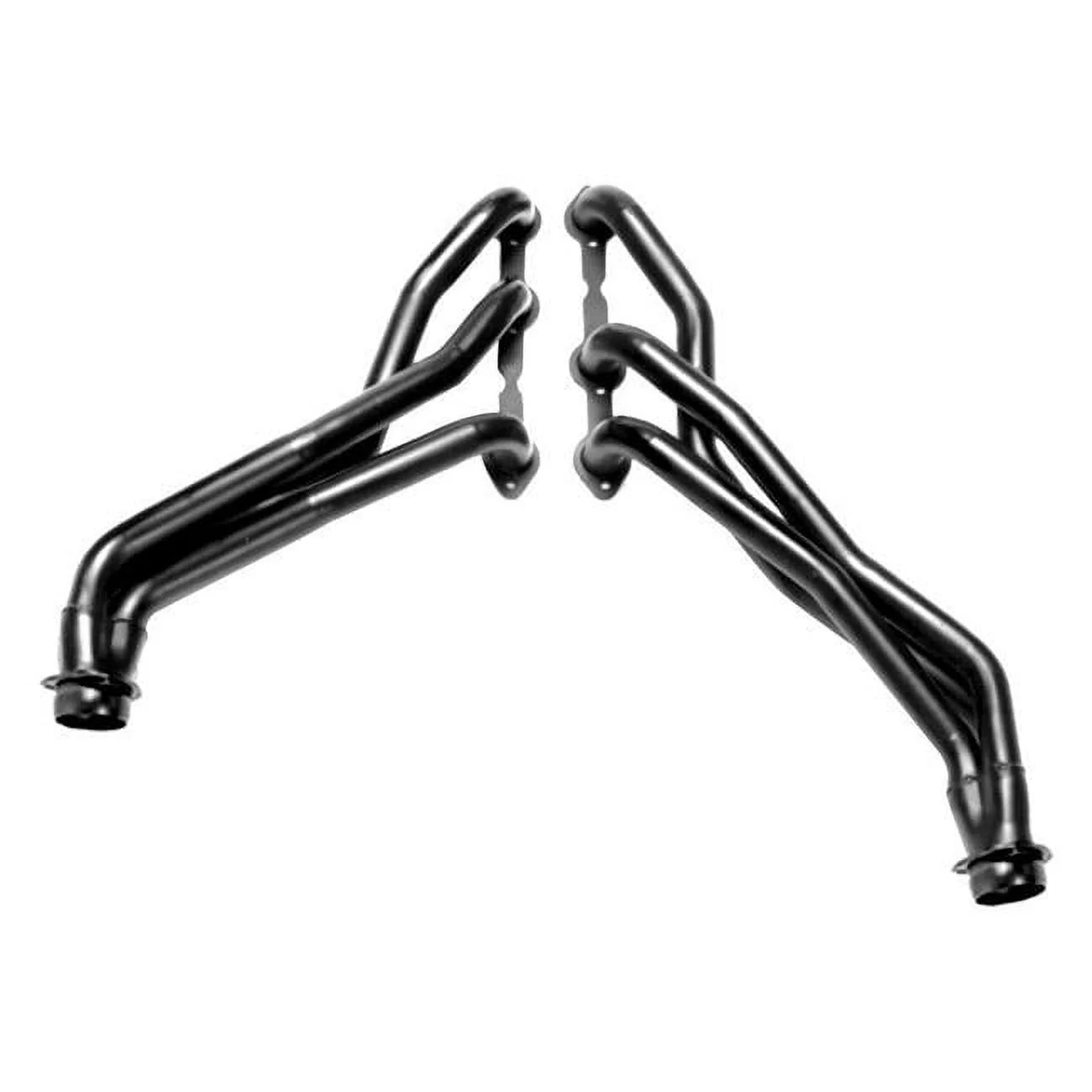 Standard Duty Mild Steel Long Tube Exhaust Headers - Uncoated for 1988-1993 Chevy S-10 Pickup