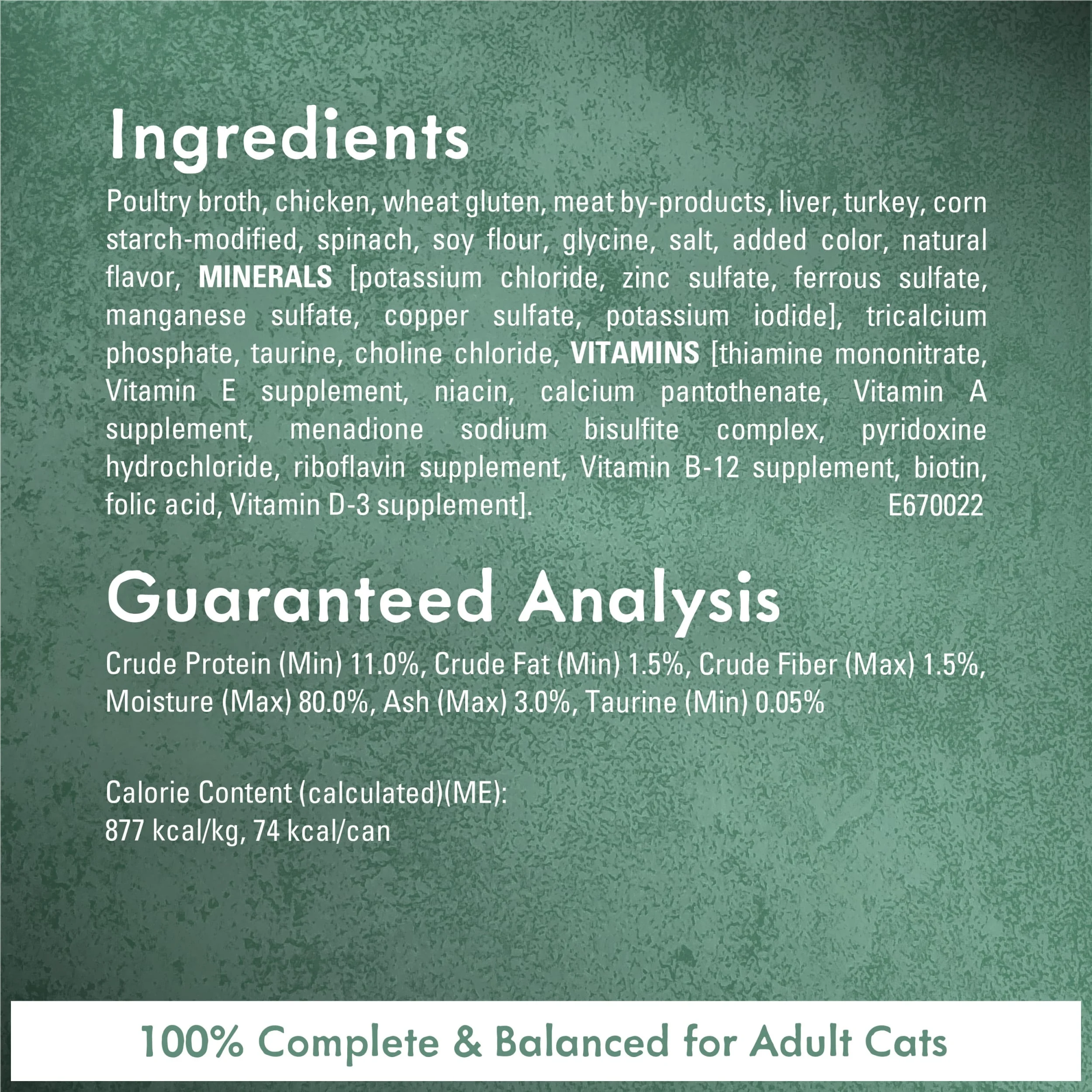 (12 pack) Purina Fancy Feast Medleys Wet Cat Food Chicken Garden Greens, 3 oz Can