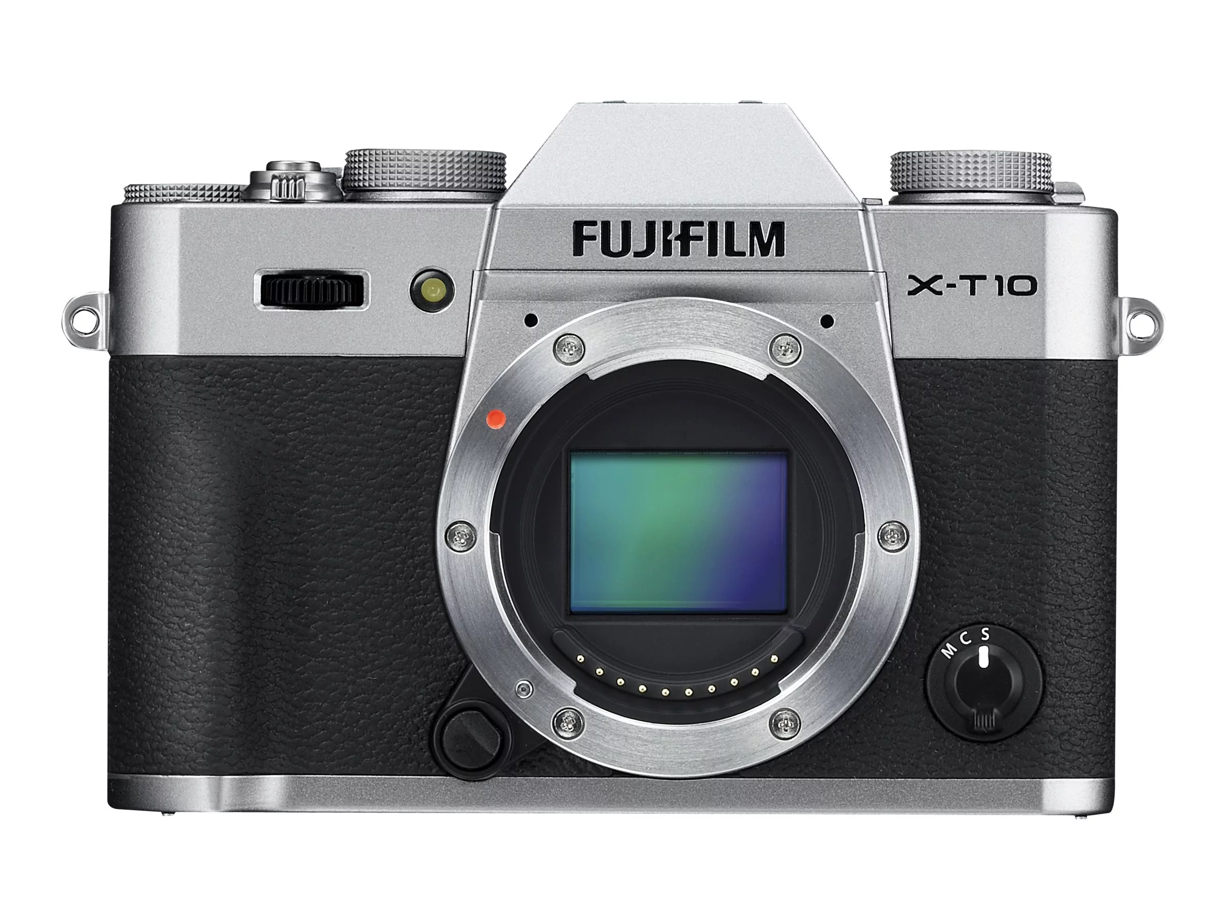 Fujifilm X Series X-T10 - Digital camera - mirrorless - 16.3 MP - APS-C - 1080p - 3x optical zoom 18-55mm R LM OIS lens - Wi-Fi - silver