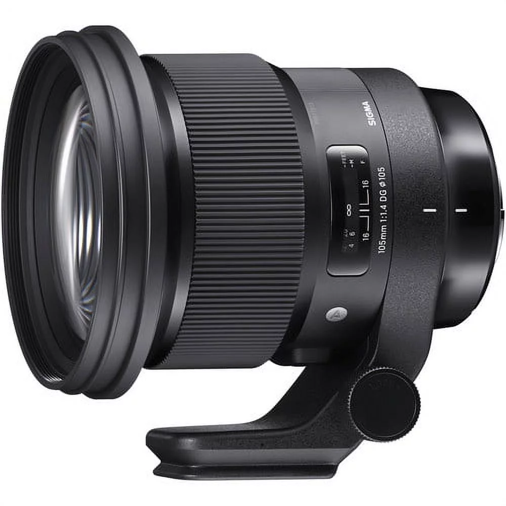 Sigma 259965 105mm f/1.4-16 Standard Fixed Prime Camera Lens, Black (Sony)
