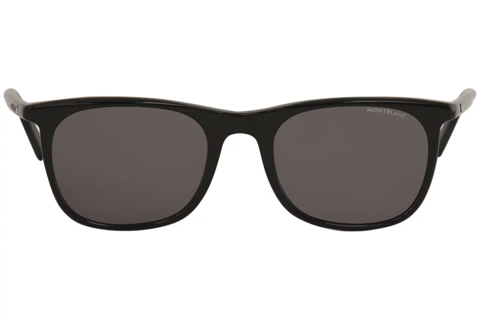 Montblanc Grey Square Men's Sunglasses MB0007S 001 53