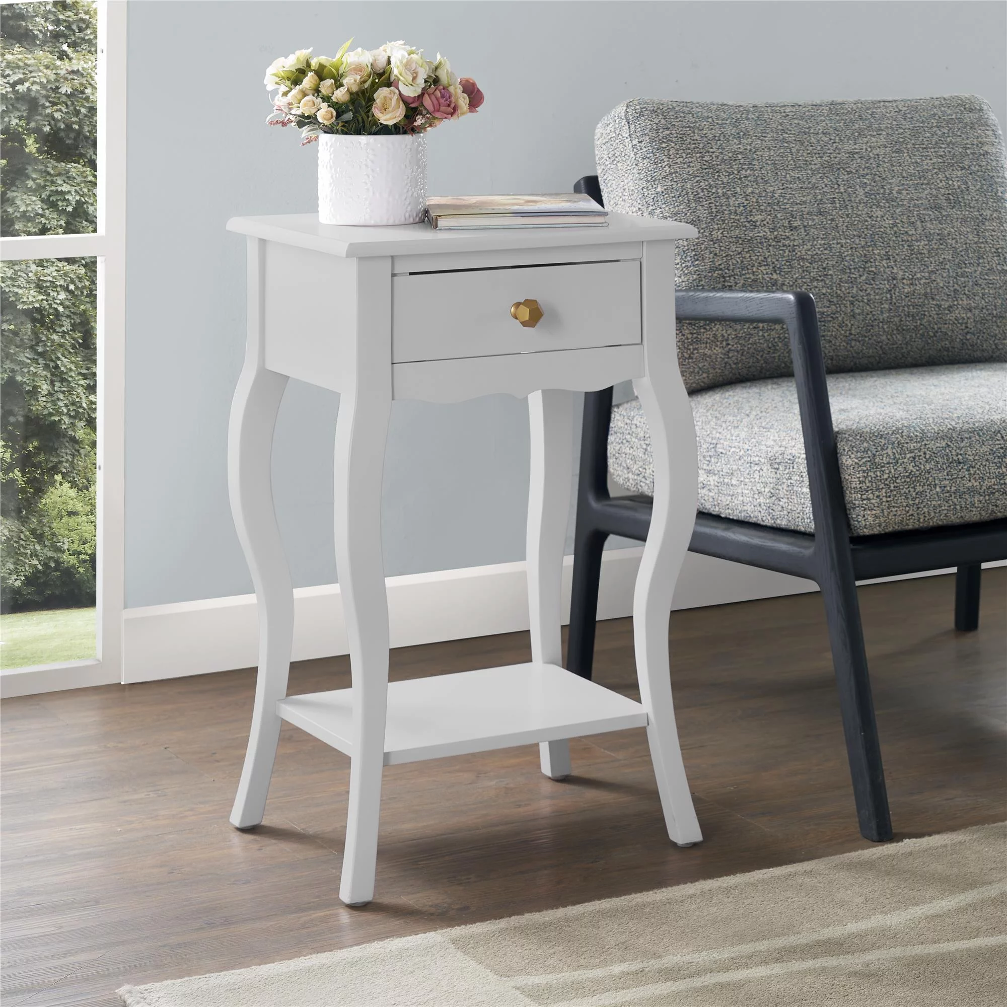 Novogratz Kennedy Accent Table, Gray