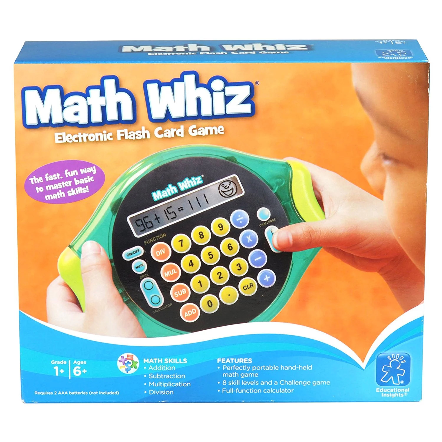 Educational Insights Math Whiz Electronic Mathematics Game