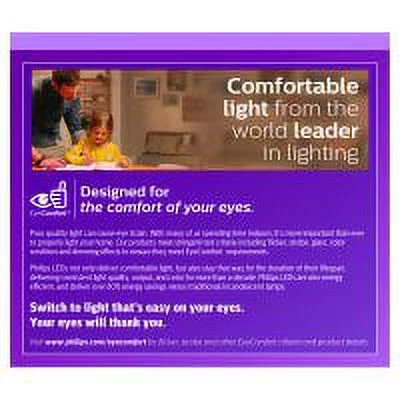 Philips LED 100-Watt A19 General Purpose Light Bulb, Frosted Daylight, Dimmable, E26 Medium Base (2-Pack)