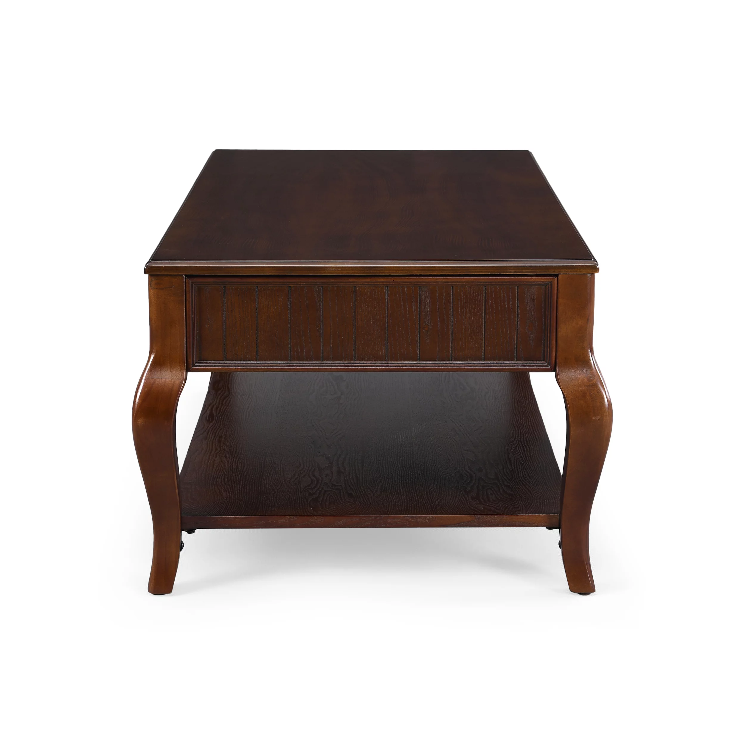 Noble House Isaias Traditional Wood Rectangle Lift Top Coffee Table, Walnut