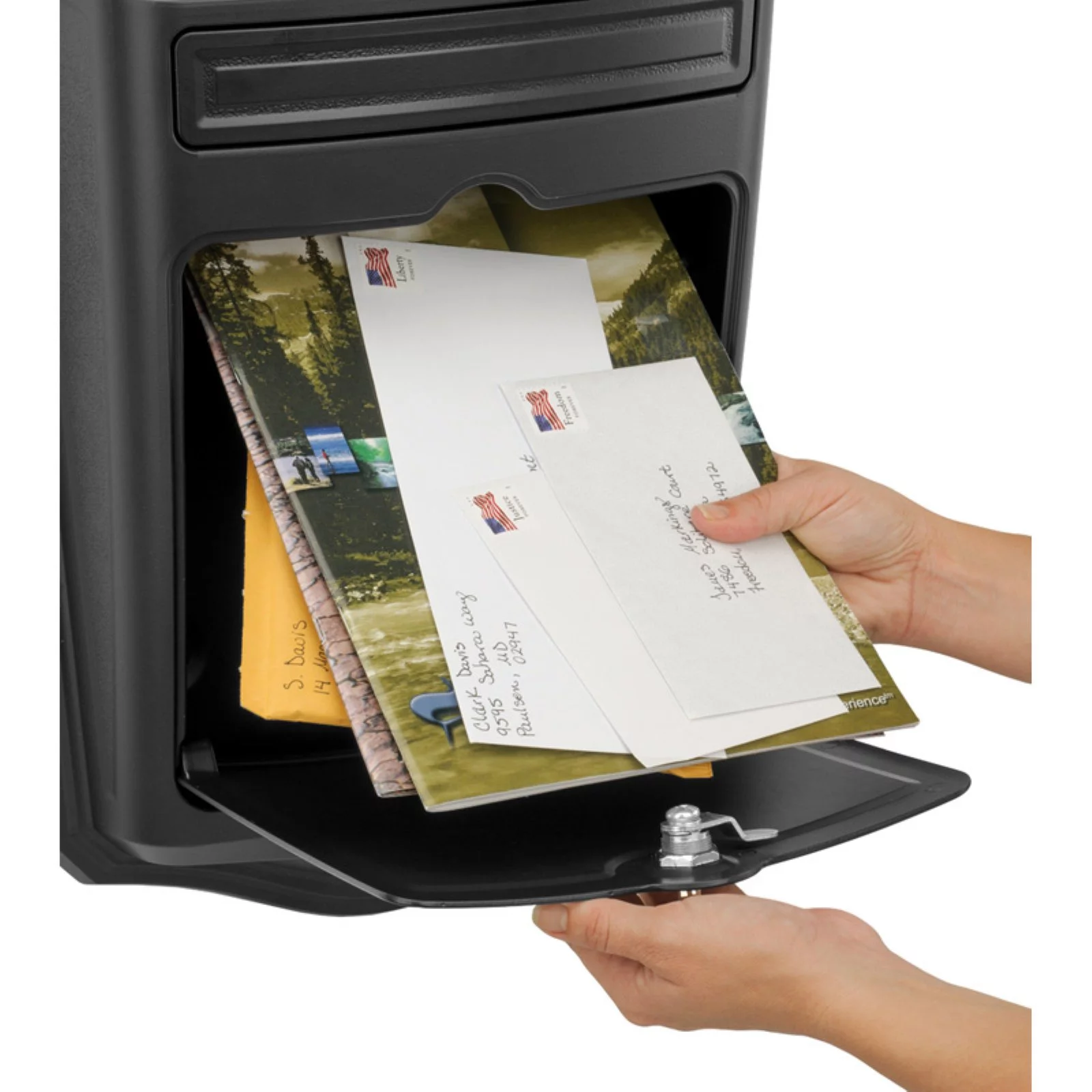 Maison Wall Mount Mailbox Black