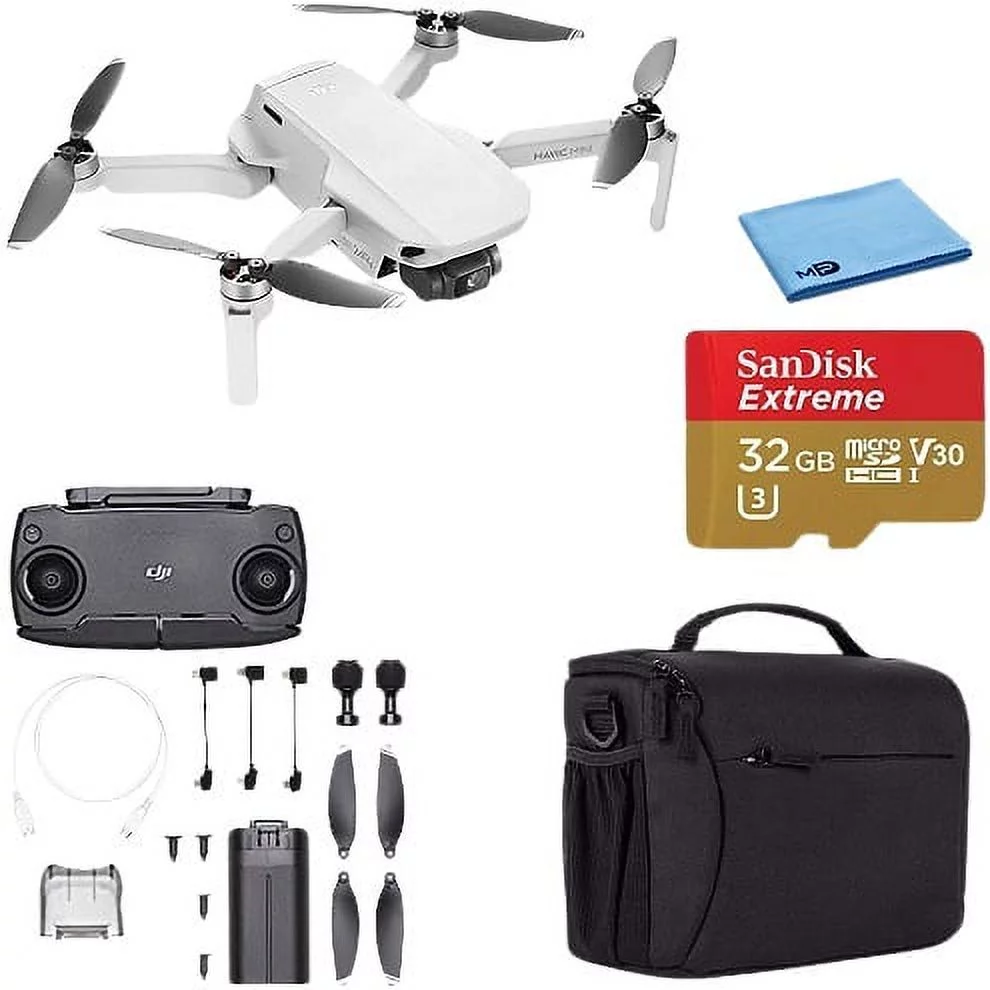 DJI Mavic Mini Drone FlyCam Quadcopter with 30 Min Flight Time - Basic Bundle